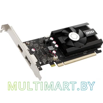 Видеокарта MSI GeForce GT 1030 OC LP 2GB DDR4 картинка 2